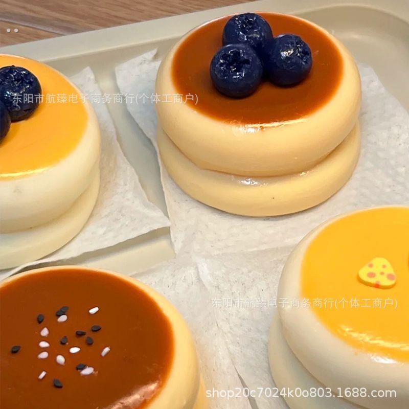 慢回弹捏捏乐减压原味吐司烂泥感解压神器食品级矽胶捏捏玩具成品