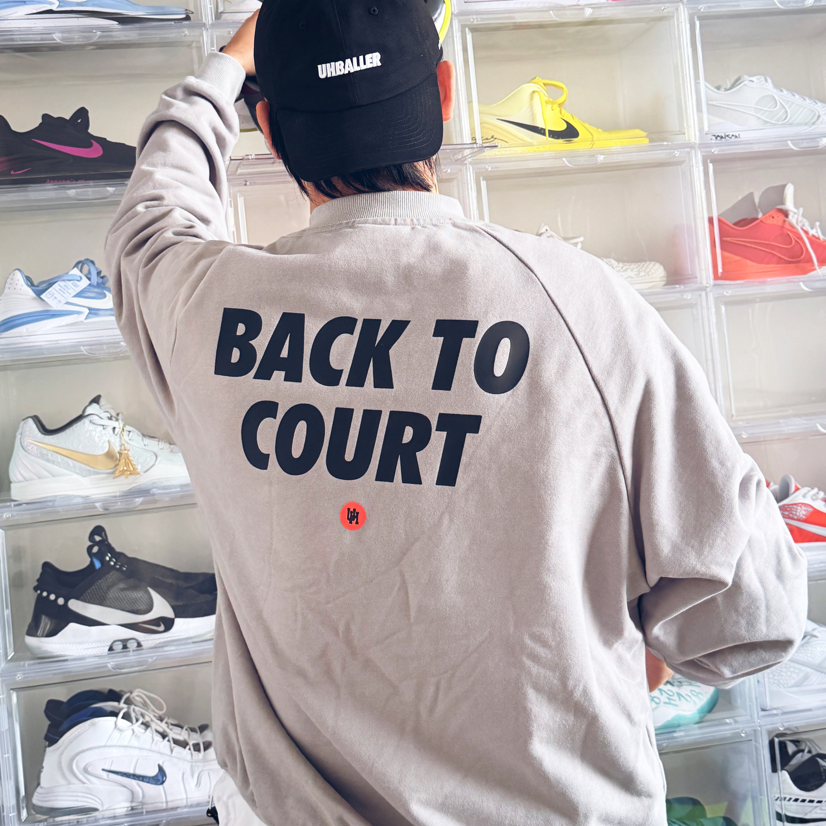 UHBALLER圣诞限定针织卫衣圆领