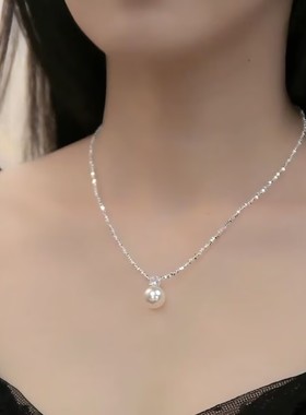 推荐一款法式单颗珠珠项链