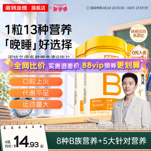 诺特兰德多种复合维生素b咀嚼片