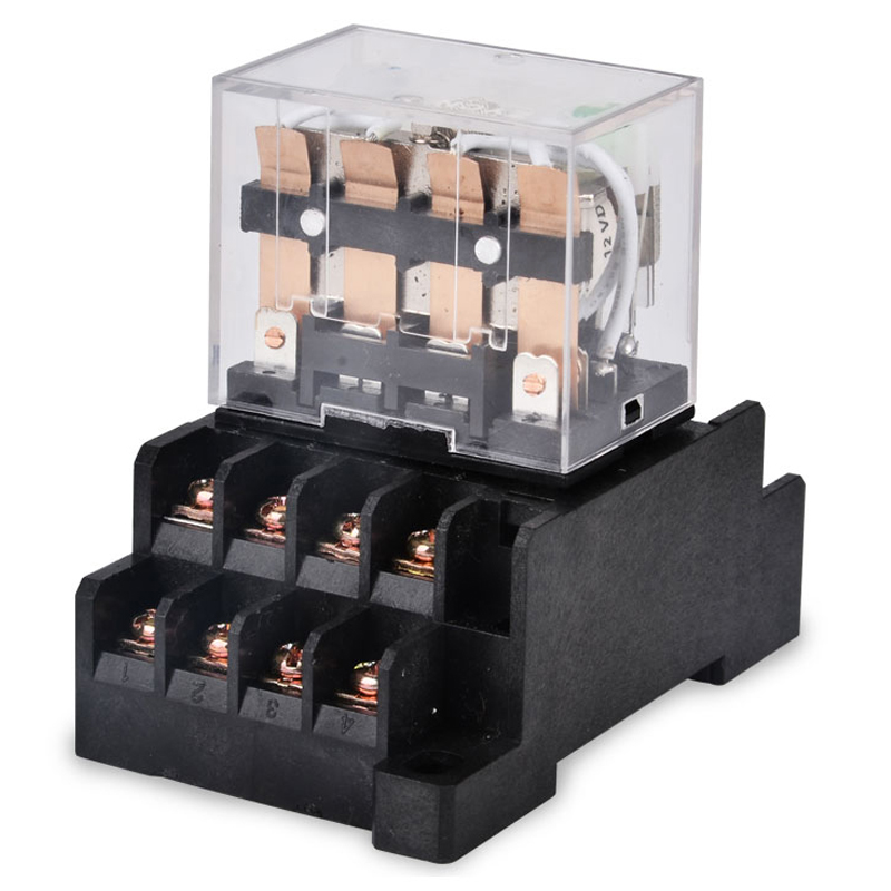 银点HH62P/63P/64P小型继电器24V12V中间继电磁电器220V交流8脚14