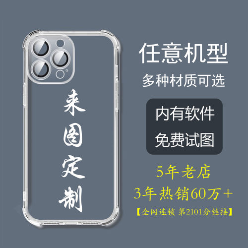 任意机型/多种材质/软件免费试图