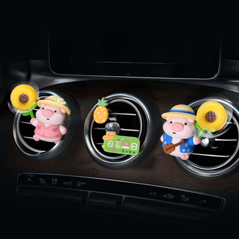 车载出风口香薰装饰摆件2024新款