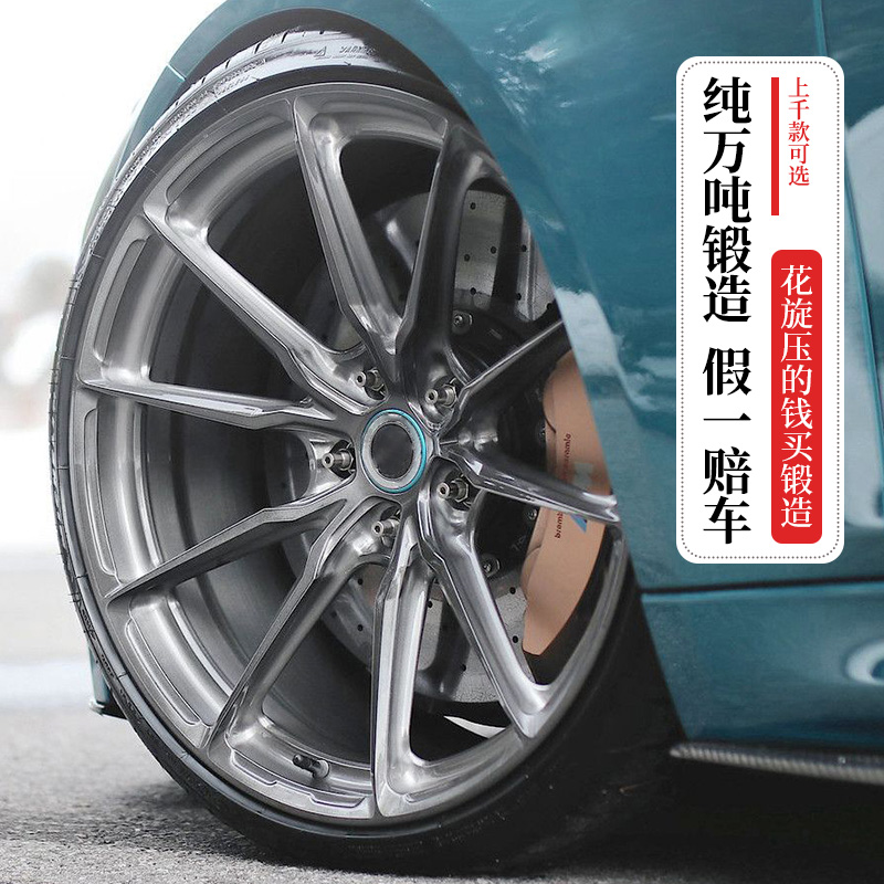 锻造轮毂改装19 20 21寸适用蔚来es6 es8 es7 et7 et5t nomi汽车