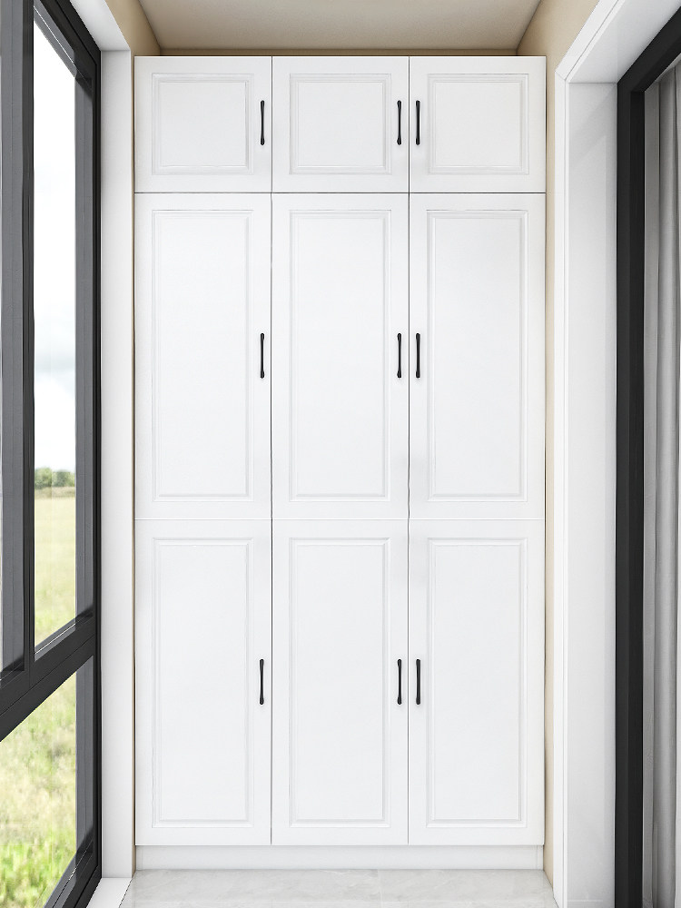 阳台储物柜防晒防水收纳置物架家用鞋柜大容量杂物柜子定做飘窗柜,住宅家具,飘窗柜,淘宝优惠券,粉丝福利购,淘宝优惠卷