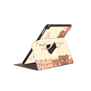 适用优学派U36保护套U60学生平板umix9保护壳旋转U26/U27/U32卡通皮套U80智能学习机Umix6硅胶全包U36+磁吸壳