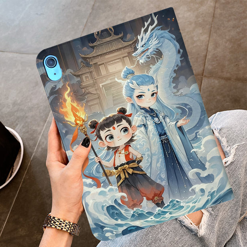 苹果iPad air2保护套9.7第6代平板iPad10.2全包防摔mini5硅胶软壳a2602七八九电脑A1822卡通适用iPad5外壳8TH