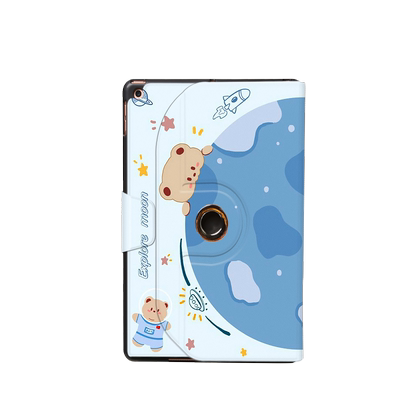 适用华为matepad115S保护套2024款SE保护壳旋转matepad11轻薄防摔M6荣耀平板9pro卡通C5皮套10.4全包10.8外壳