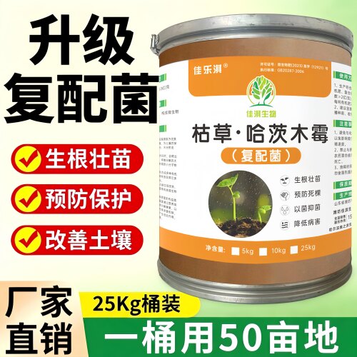 哈茨木霉菌25KG枯草芽孢杆菌微生物菌剂草莓白粉葡萄灰霉番茄防腐
