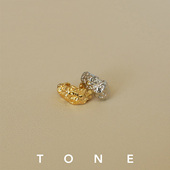 TONE 熔岩耳夹高级感简约气质冷淡风小众设计酷耳骨夹无耳洞女