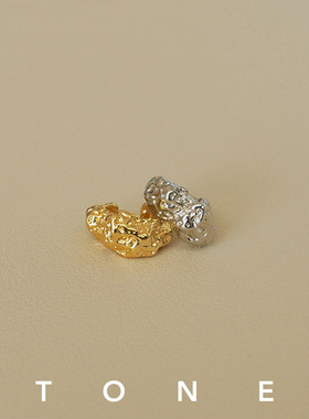 TONE 熔岩耳夹高级感简约气质冷淡风小众设计酷耳骨夹无耳洞女