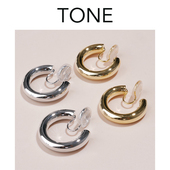 无耳洞入 圈圈耳圈耳夹蚊香盘冷淡风高级感简约法式 气质秋冬港味