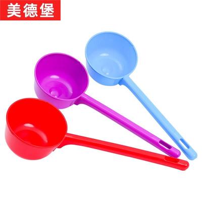长柄水舀子家用加厚厨房长把水瓢大号塑料水漂加长洗澡浇花水勺子