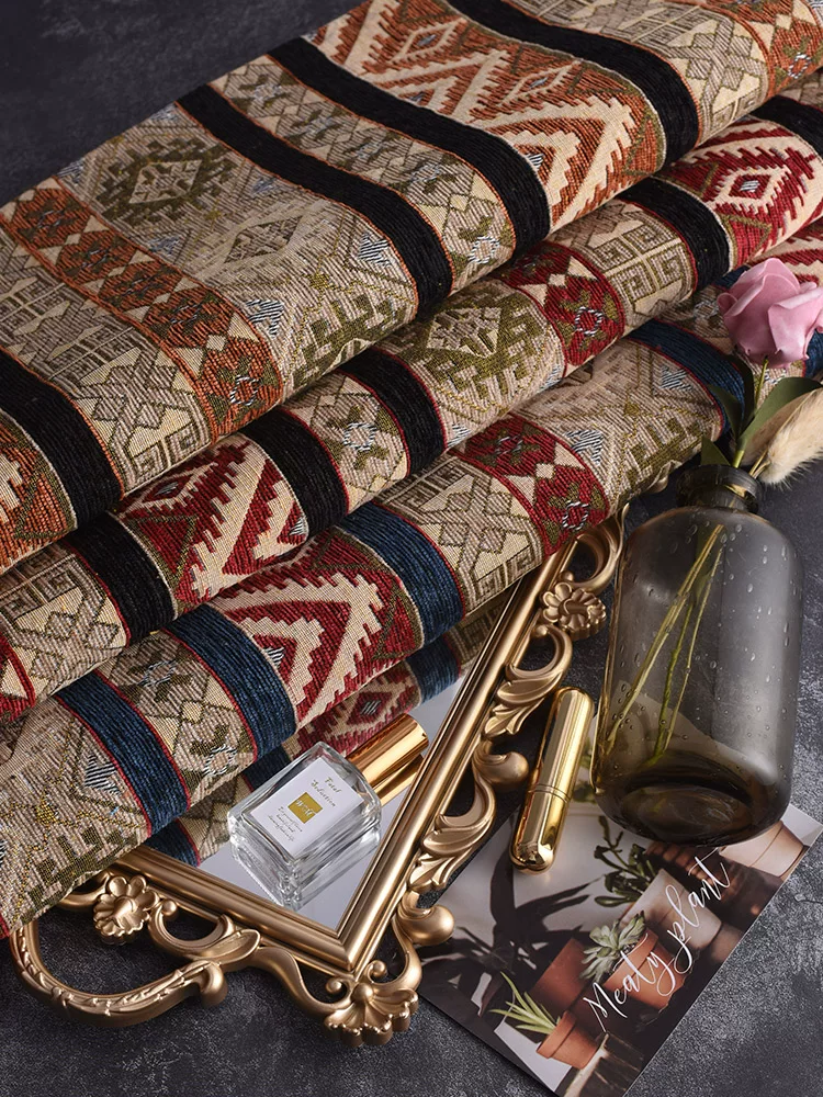 Sofa, luxurious non-slip cloth, increased thickness, boho style