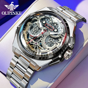 联名意大利设计款 手表机械表全自动正名表品牌十大 炫酷黑科技男士