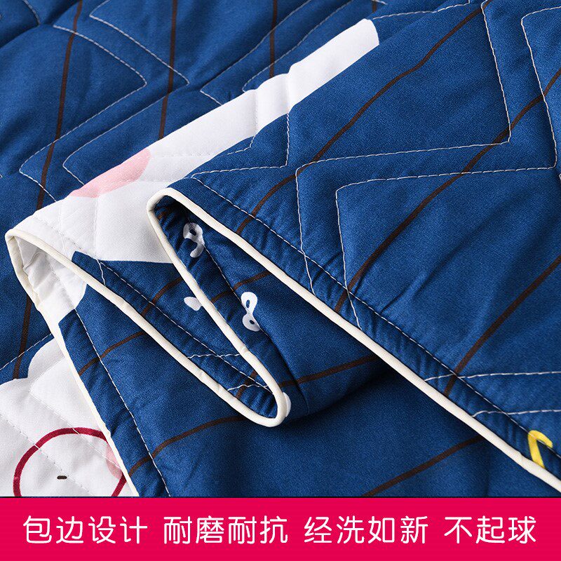 加厚被套单件夹棉全棉被罩纯棉加棉单双人两用空调被1.5米1.82.2