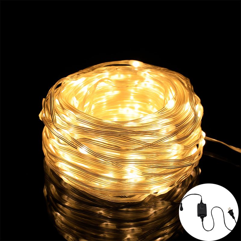 绕树上的灯带 行道树亮化灯 绑树led挂树灯 户外大树灯带条氛围灯