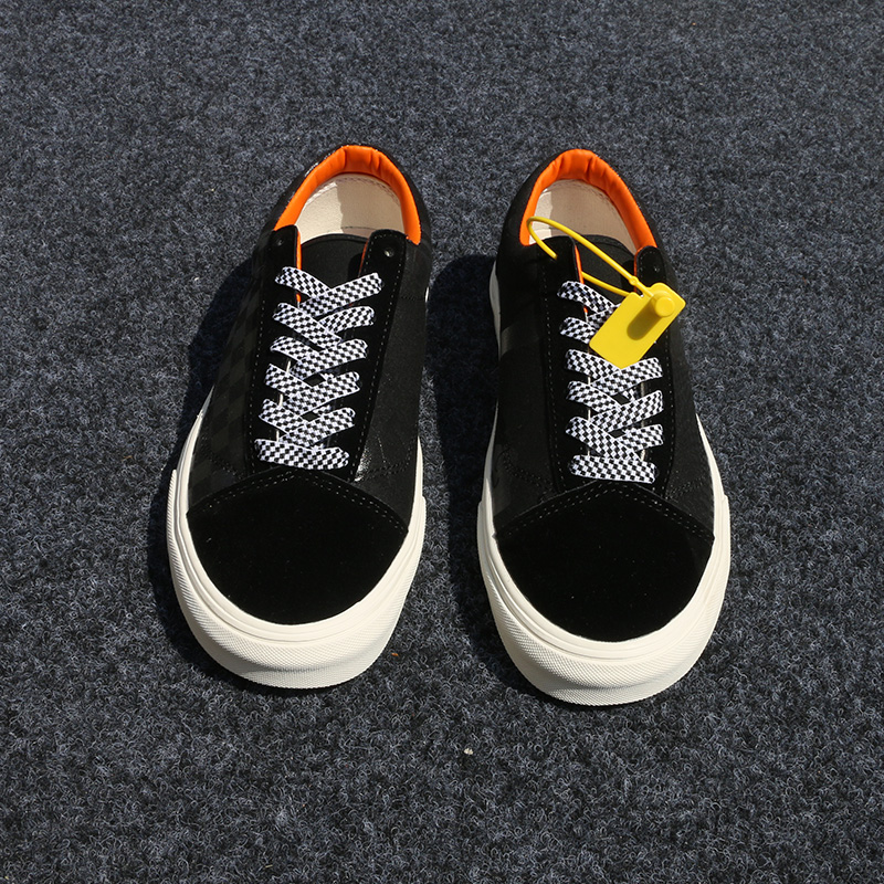 【氣場十足】黑色低幫板鞋