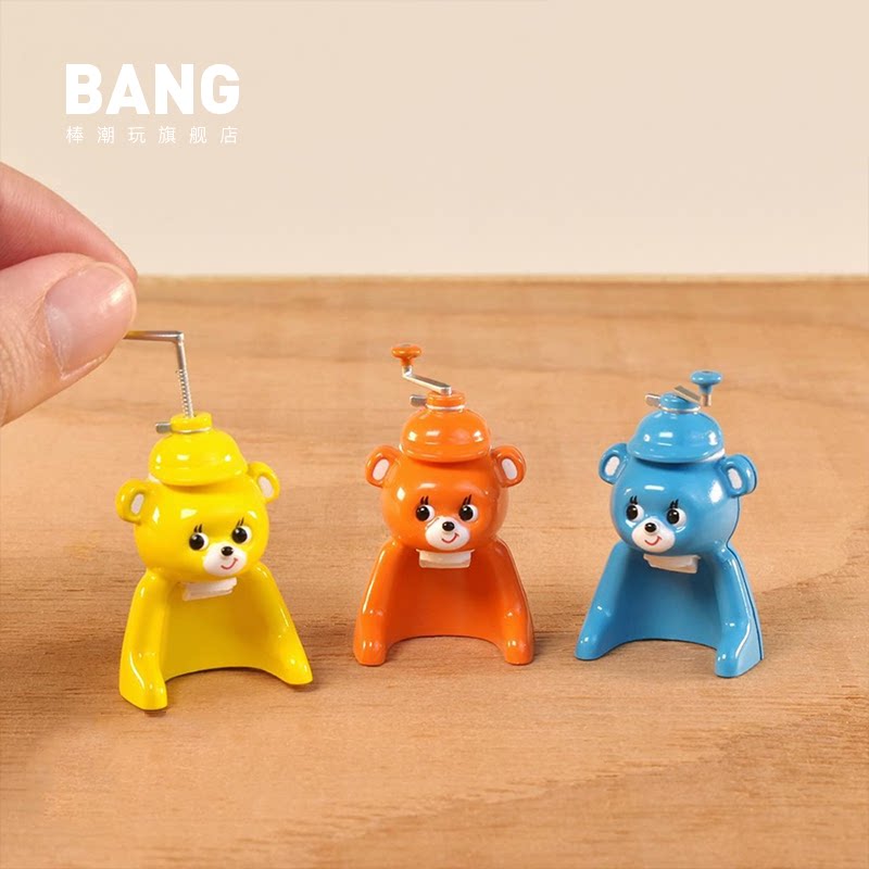 棒潮玩 kenelephant 刨冰机迷你手办盲盒 潮玩微缩食玩摆件造景