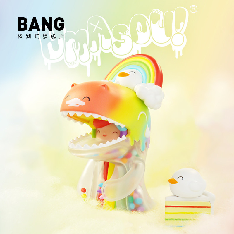 恐龙妹 一起生活ya 三代盲盒 潮玩