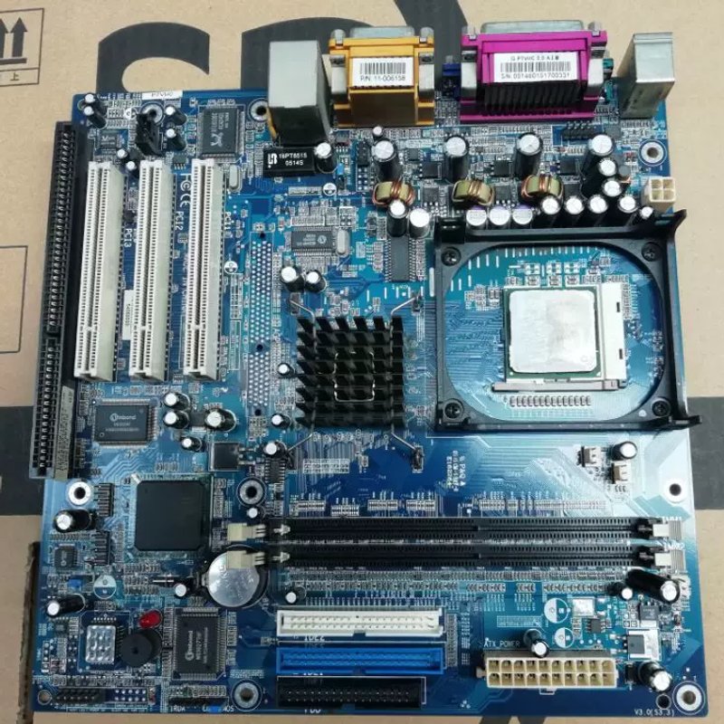 QDI P7LI -a 845 GL 带ISA 槽工控 税控机 主板送CPU+挡板议价