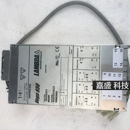 LAMBDA Vega 650 设备机电源模块 V6G09FF 包好 实物图议价