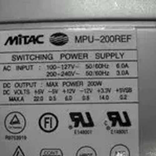 SUN U5 Ultra 5工作站电源 200W，MITAC MPU-200REF 370-3162议价