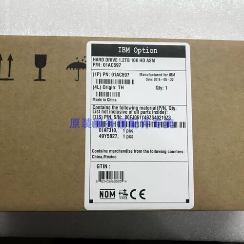 盒装 01EJ599 3.84TB SSD SAS 2.5 12GB 存储固态硬盘V5000G2议价