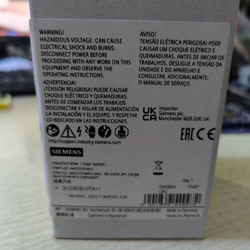 3LD3030-0TK11隔离开关隔离开关正品议价