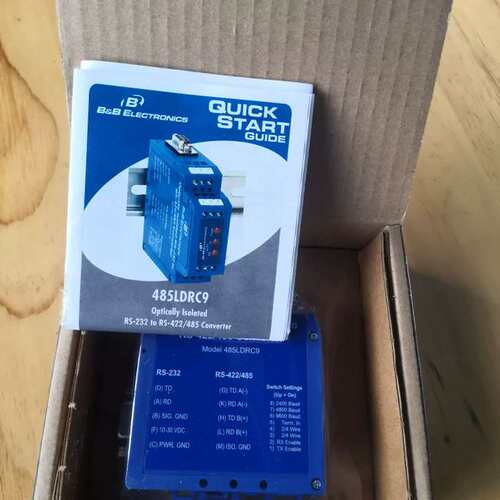 485LDRC9B＆B Electronics爱尔兰B+B工业串口转换器实拍议价