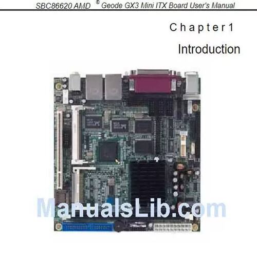 艾讯 SBC86620 Rev A3-RC AMD LX800 Mini ITX 工控主板 议价议价