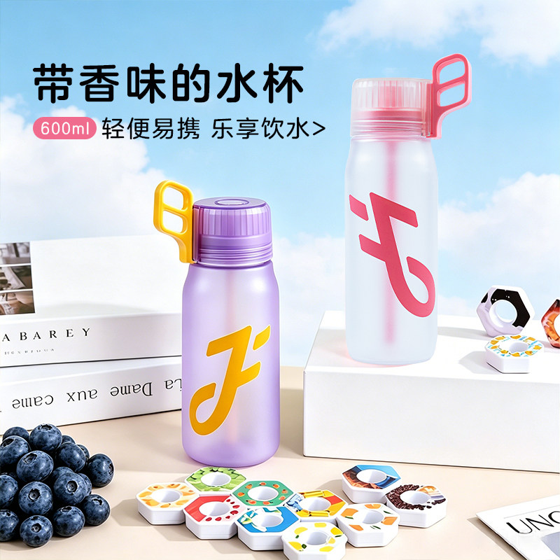 JOYFIT玩味水瓶白水喝出果汁味图片