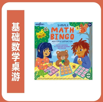 美国eeBoo加减法运算思维启蒙