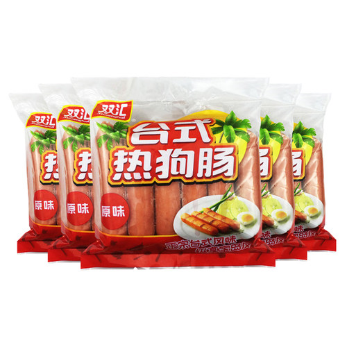 双汇台式热狗肠480g/袋早餐搭档