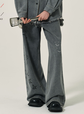 佐料女装ZDC1Q389女士牛仔长裤