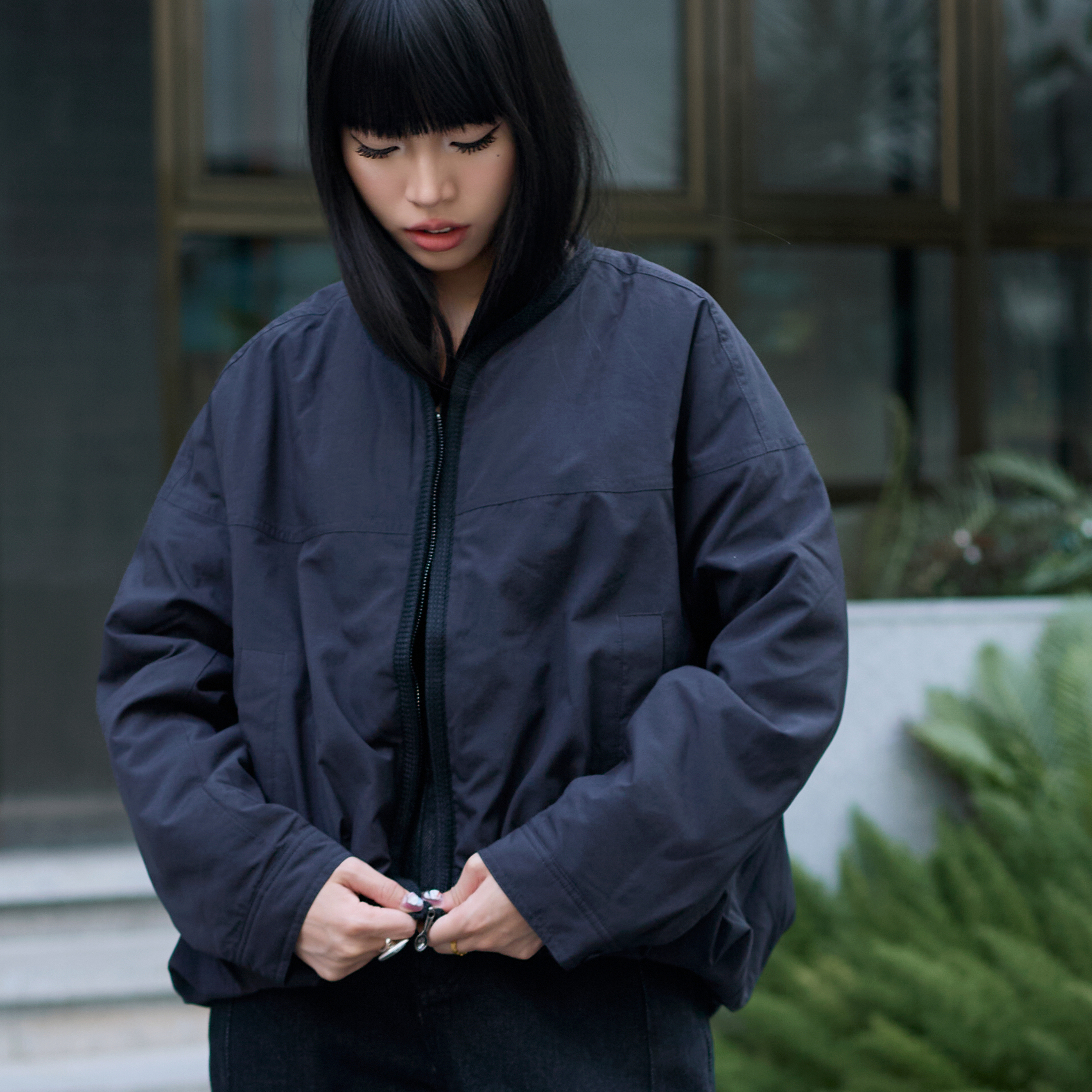 佐料女装ZDC4F066棉服外套