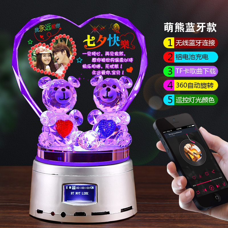 七夕情人节礼物送女朋友创意高级感实用生日礼品女生情侣手工diy
