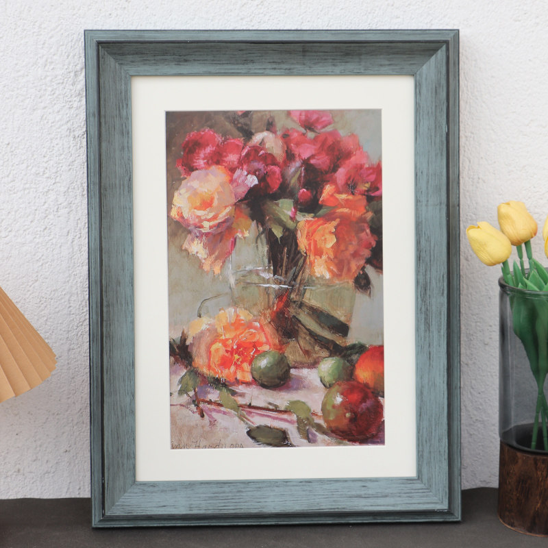 安元画框美式实木大相框挂墙