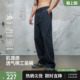 纯棉梭织运动长裤 运动健身直筒工装 休闲裤 男装 子加大码 鹿家门春季