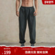 男士 直筒健身美式 大码 鹿家门恒温暖皮宽松运动卫裤 健身长裤 子秋冬