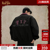 鹿家门新年限定男士 上衣健身休闲夹克 外套秋冬运动复古小众不撞款