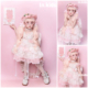 儿童摄影服装 粉色洛丽塔少女主题影楼写真照3岁 8岁女童拍照衣服