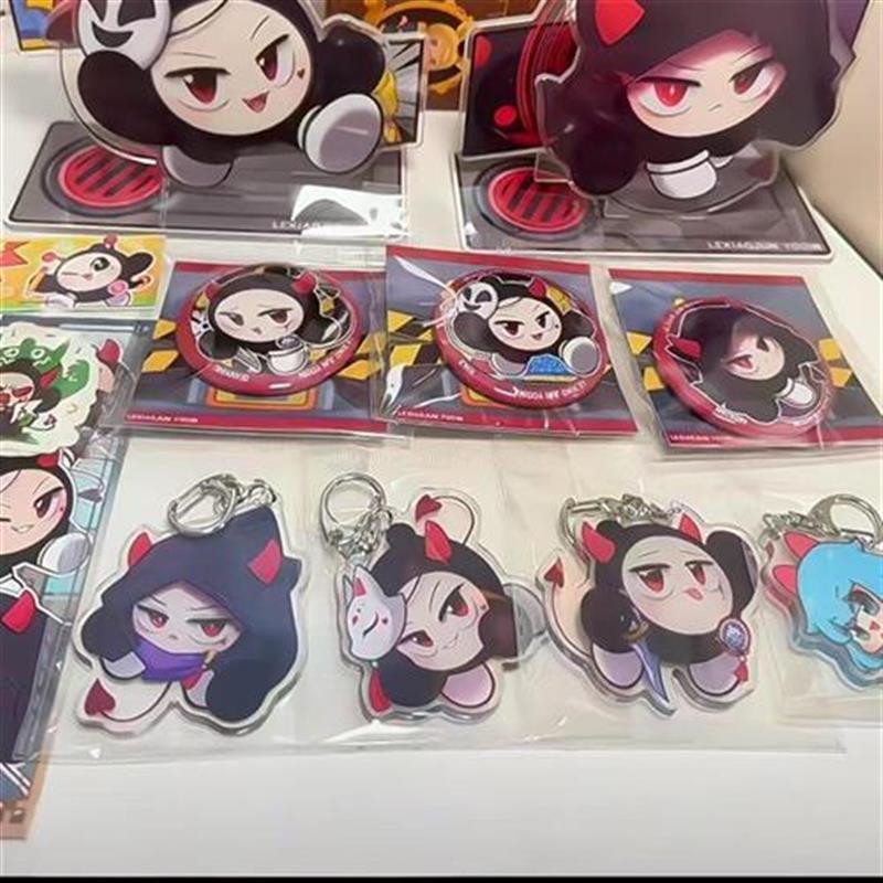 蛋仔派对周边谷子乐小君揪出捣蛋鬼立牌吧唧钥匙扣亚克力桌面摆件