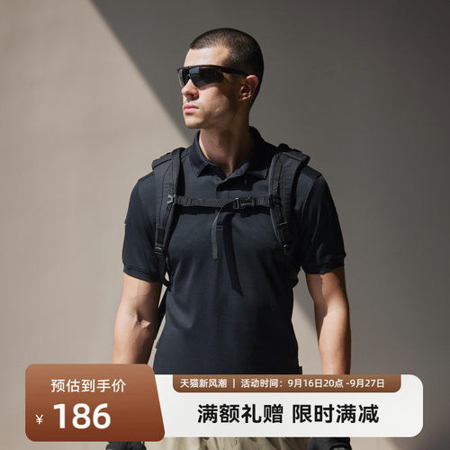 SANFO PLUS冰雾战术COOLMAX FRESH户外速干POLO衫男22818