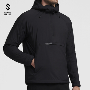 三夫SANFOPLUS Polartec粒子A棉连帽男女套头衫 动态保暖 20102