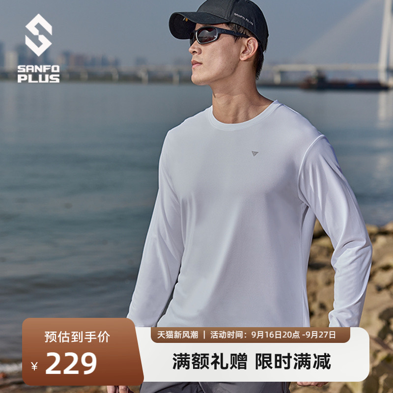 SANFO PLUS轻锋Polartec长袖速干T恤通勤运动旅行24290图片