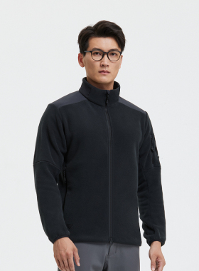 SANFO PLUS 抓绒衣Polartec P200加绒加厚男秋冬户外夹克