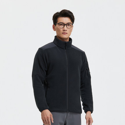 SANFO PLUS 抓绒衣Polartec P200加绒加厚男秋冬户外夹克