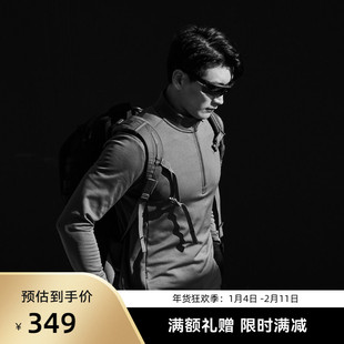 三夫户外SANFO PLUS半拉链抓绒衣Polartec秋冬户外保暖抓绒外套