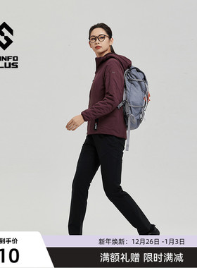 SANFO PLUS粒子Alpha动态保暖连帽棉服 女20168